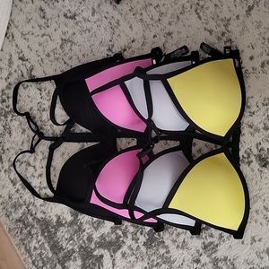 Victorias Secret Pink Bikini Lot Lg